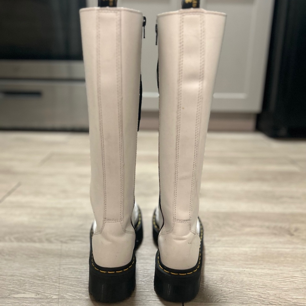 Platform Knee Hi Dr Marten